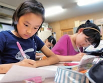 小学生部門 授業風景 小学生部門 授業風景