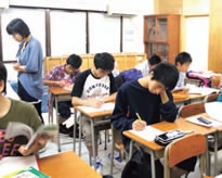 中学生部門 授業風景 中学生部門 授業風景